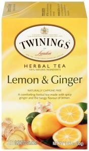 Twinings Lemon and Ginger Tea 