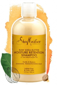 Shea Moisture Raw Shea Butter Moisture Retention Hair Shampoo 