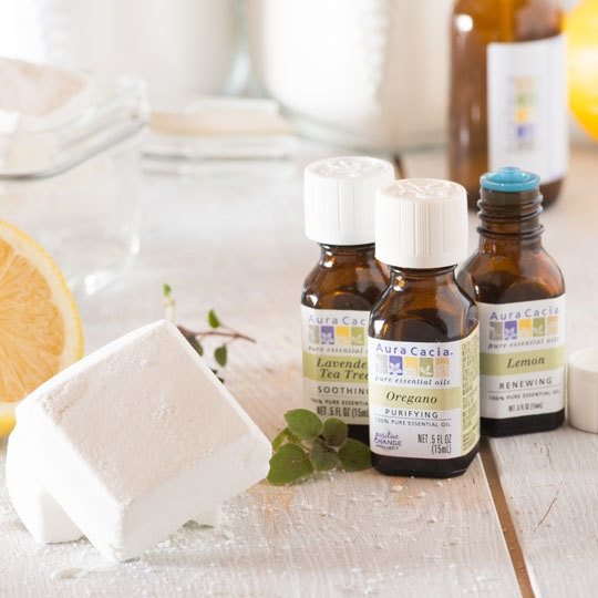 Shower Tablets with Oregano Essential Oil