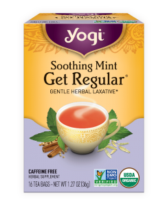 yogi soothing mint get regular tea