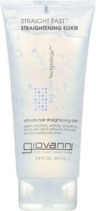 Giovanni Cosmetics hair straightening elixir