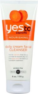 Yes To carrots daily cream facial cleanser