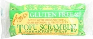 amys tofu scramble breakfast wrap