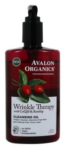 Avalon Organics wrinkle therapy cleansing oil