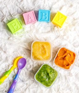 baby food on a table