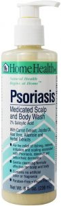 Home Health psoriasis medicated scalp and body wash