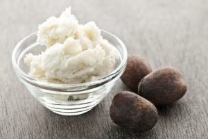 shea butter in a bowl that is natural