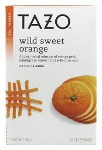 Tazo Wild Sweet Orange tea