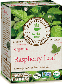Traditional Medicinals Organic Raspberry Leaf Tea 