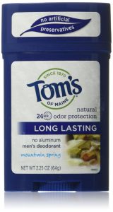 toms of Maine men's natural deodorant