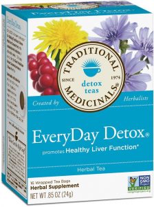 traditional medicinals everyday detox tea