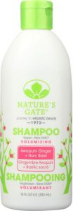 Nature's Gate ginger and basil volumizing shampoo