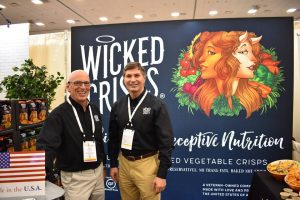 Phil Kosak with Jim Buck at their Expo West 2018 booth