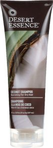 Desert Essence coconut shampoo for dry hair
