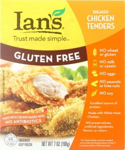 Ian's Allergy-Friendly Gluten-free chicken tenders
