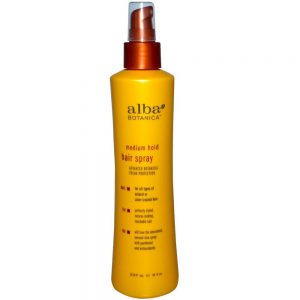 Alba Botanica hair spray medium hold
