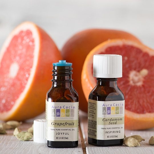 Grapefruit Cardamom Essential Oil Diffusion