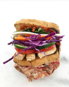 A Vegan Burger Photo Courtesy of Gardein