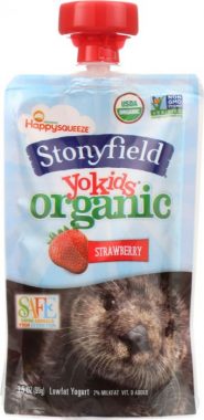 STONYFIELD: YoKids Squeeze Organic Lowfat Yogurt Strawberry