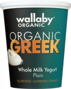  WALLABY ORGANIC: Greek Whole Milk Yogurt Plain