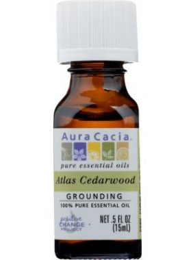 Aura Cacia Organic Cedarwood Essential Oil