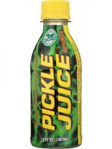 Pure pickle juice.