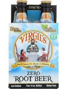 VIRGIL'S Zero Root Beer 4 pack