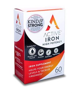 Active Iron High Potency, Non-Constipating, Iron Supplements