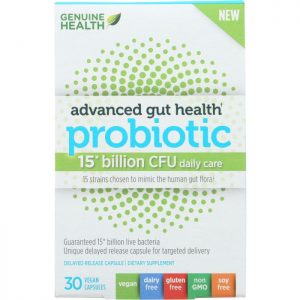 Genuine Health: Probiotic 15 Billion CFU Daily