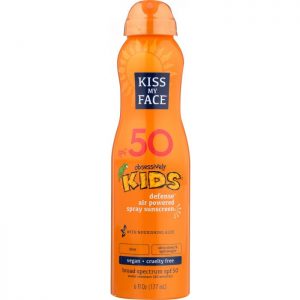 KISS MY FACE Kids Defense Air Powered Sunscreen Spray