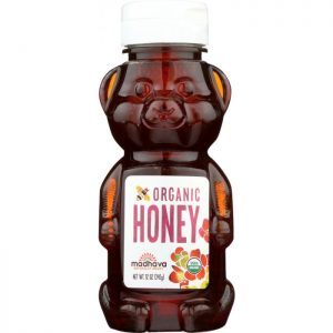 MADHAVA HONEY Organic Honey Bear