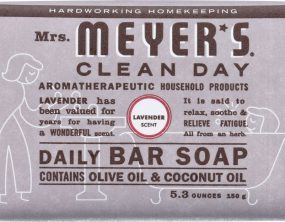 MRS MEYERS CLEAN DAY Daily Bar Soap Lavender