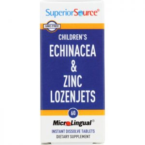 SUPERIOR SOURCE Children's Echinacea and Zinc, 60 tb