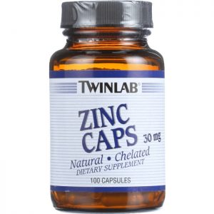 TWINLAB Zinc Caps 30 mg