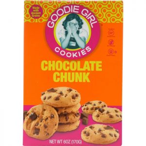 GOODIE GIRL Cookies Gluten Free Quinoa Chocolate Chunk Cookies