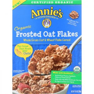 ANNIES HOMEGROWN Organic Frosted Oat Flakes Cereal