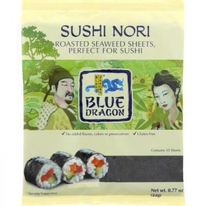 BLUE DRAGON Sushi Nori Roasted Seaweed Perfect For Sushi