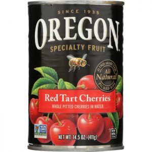 OREGON Red Tart Cherries In Water