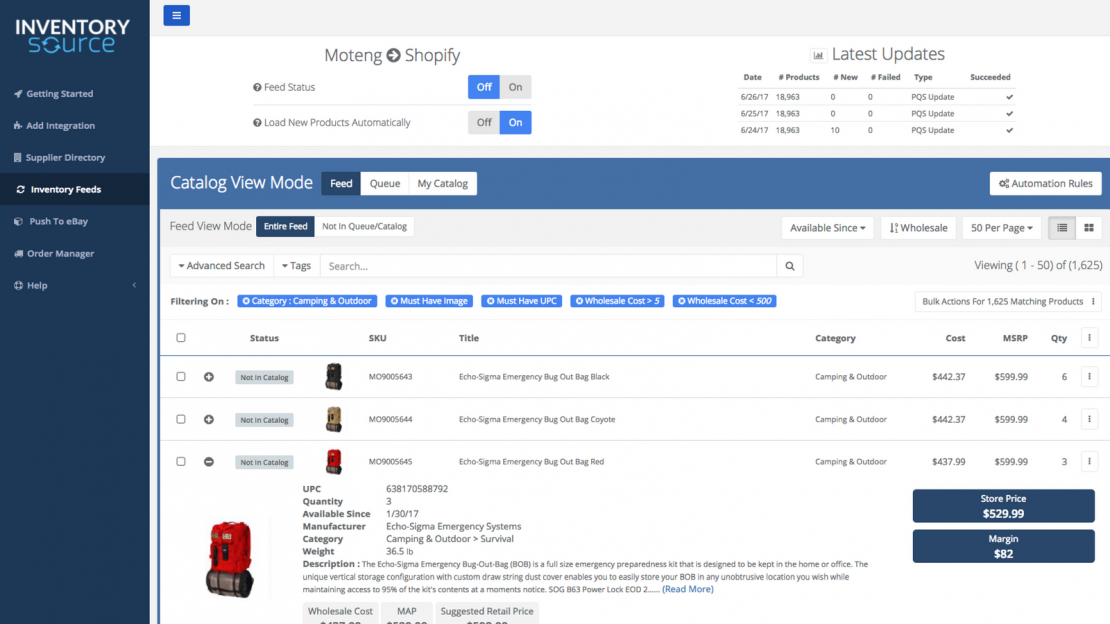 Use this app for inventory management in your Shopify dropshipping store