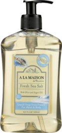 A LA MAISON: Soap Liquid Fresh Sea Salt, 16.9 fo