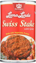 LOMA LINDA: Swiss Stake With Gravy, 47 oz