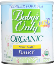 BABY'S ONLY: Organic Toddler Formula Dairy Iron Fortified, 12.7 Oz