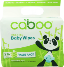 CABOO: Wipe Baby Bundle, 216 packs