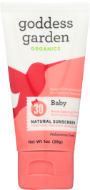 GODDESS GARDEN: Sunscreen Tube Baby SPF 30, 1 oz