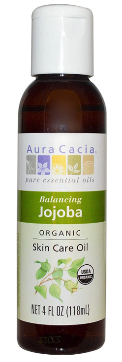 Aura Cacia balancing jojoba body oil