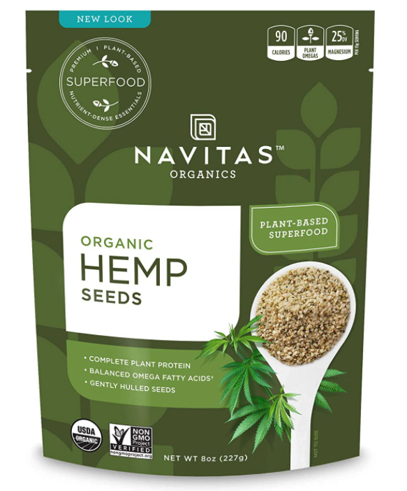 Navitas organic shelled hemp seeds