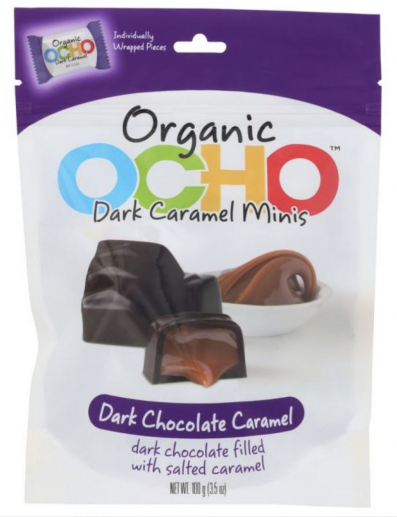 Ocho Candy - dark chocolate caramel minis