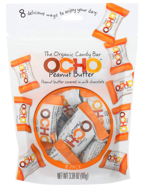 Wholesale Halloween candy - Ocho Organic Peanut Butter Candy
