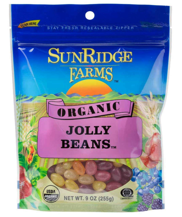 Wholesale candy - Sunridge Farms organic jolly beans
