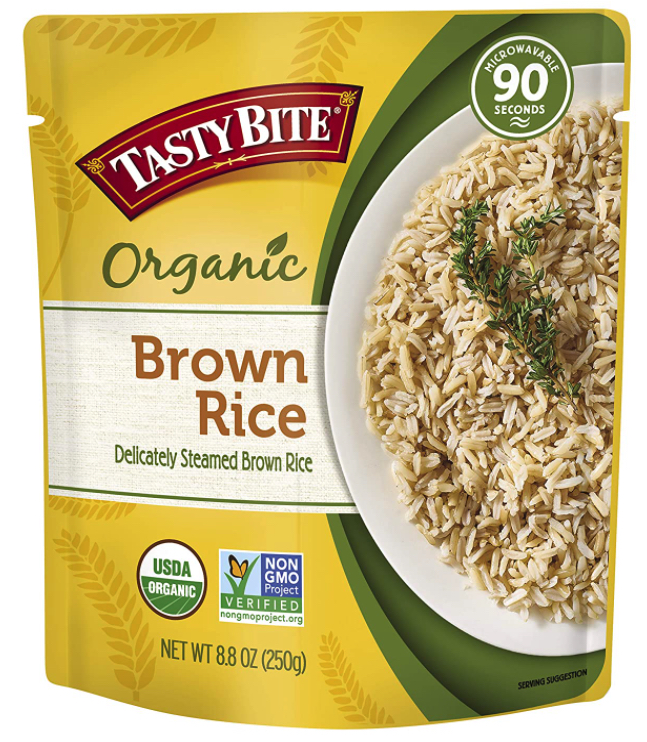 Tasty Bite organic brown rice